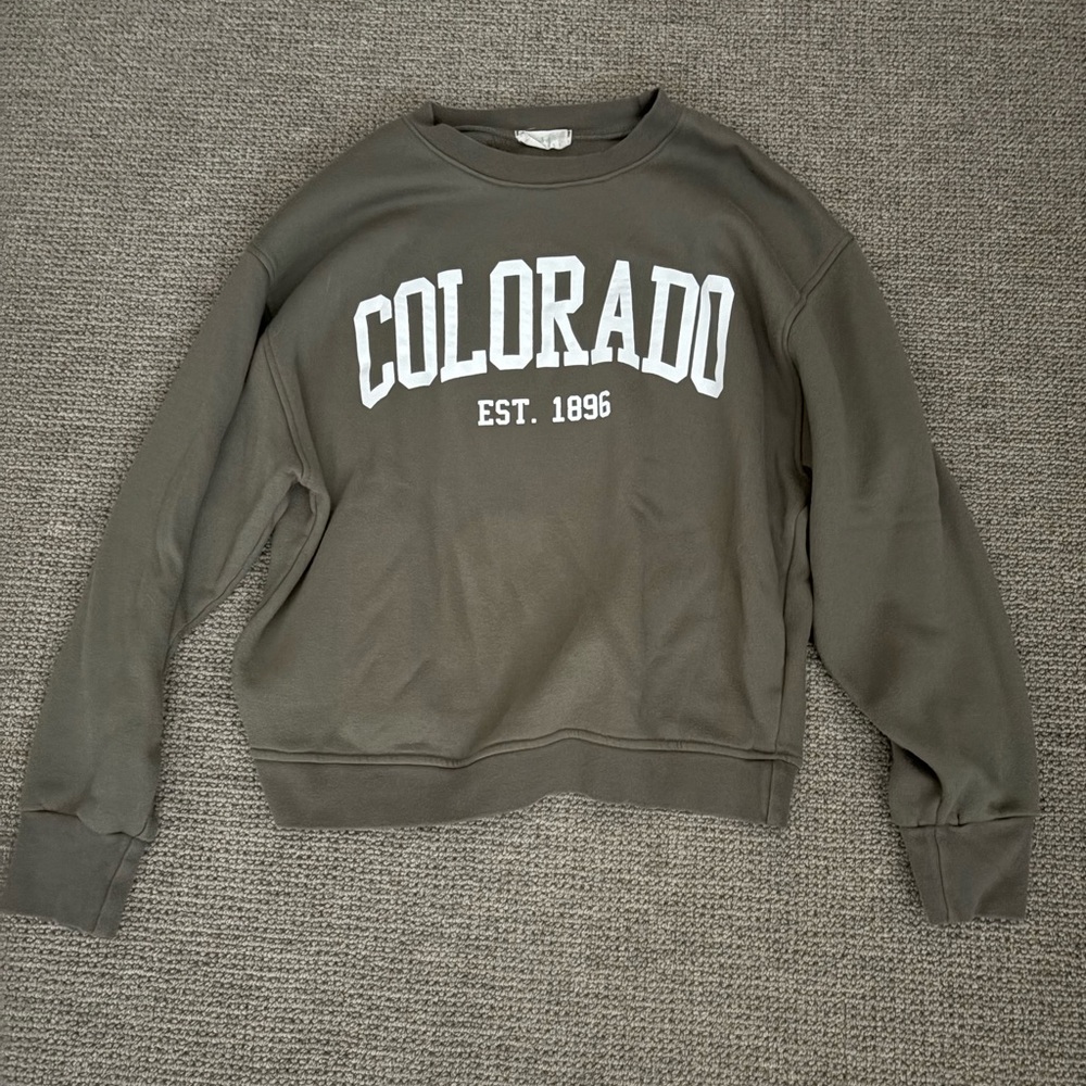 Altared state Colorado Sweater - Olive Green